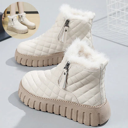 Botas con Cremallera y Interior de Polar