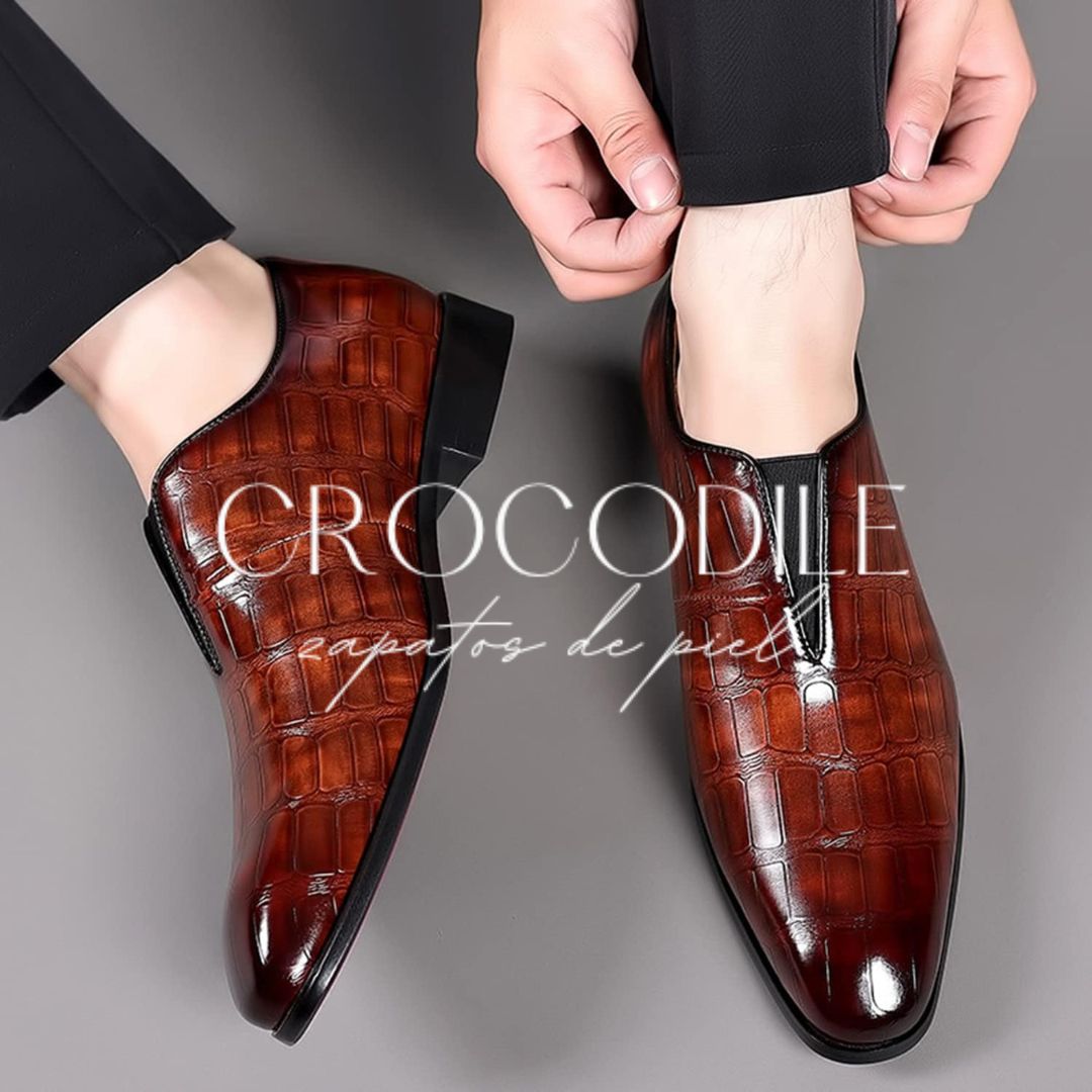 Crocodile: Zapatos de piel elegantes