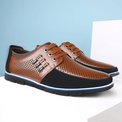 Zapatos de piel transpirables para hombre