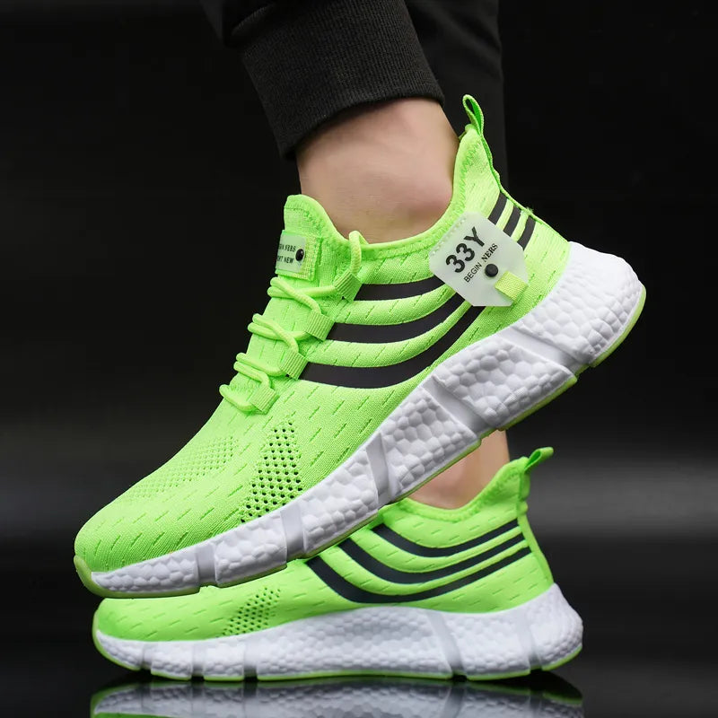 Zapatillas Brillantes Comodidad al Correr Flux